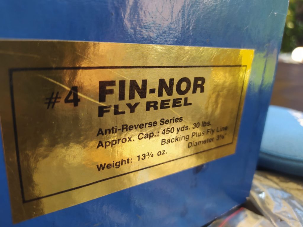 Fin-Nor No. 4 Direct Drive Fly Reel - Spinoza Rod Company